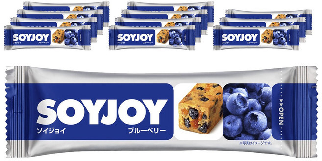 SOYJOY 大豆能量棒 藍莓口味, 12包, 30g