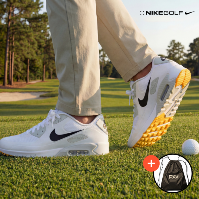 [백화점 정품] 나이키 골프화 남녀공용 에어맥스90G 발편한 골프신발 +PXV 짐쌕증정
