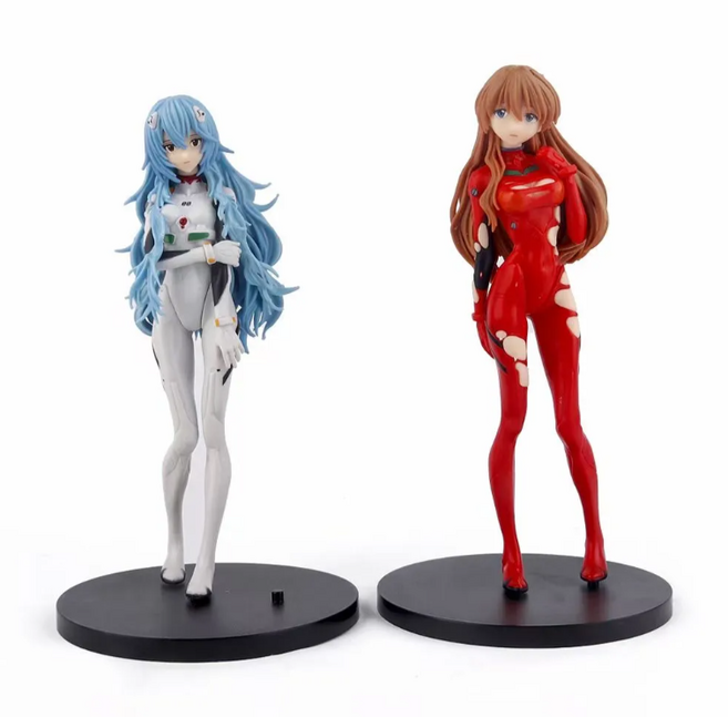 소류 아스카 랑그레이+ 아야나미 레이 롱헤어 신세기 에반게리온, 1세트