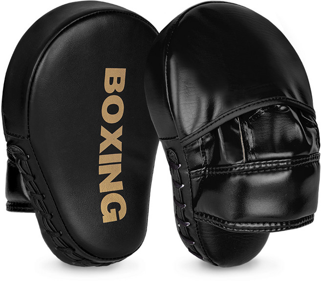 GINGPAI 깅파이 복싱 손 미트 핸드패드 격투기 트레이닝 코치 손미트 BOXSB, 1개, 골드