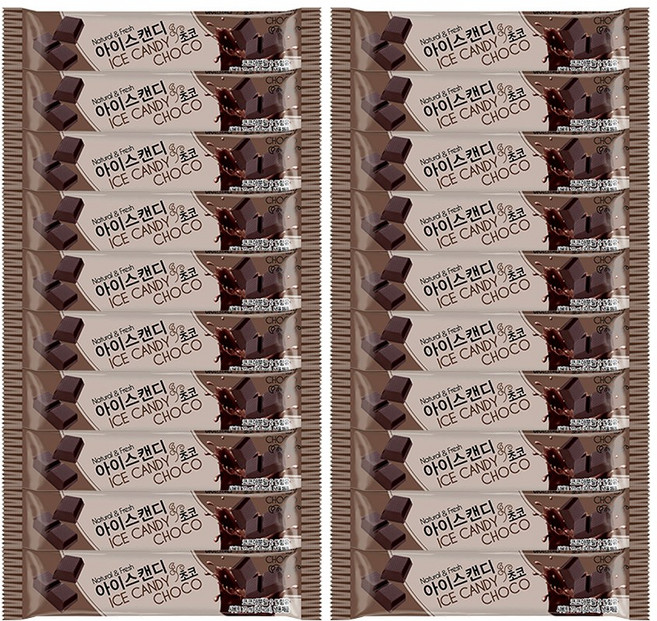 아이스캔디 초코맛 x20개, 단품
