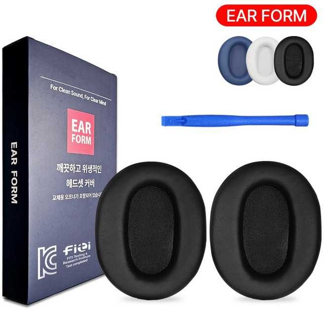 이어폼 소니 CH720N 헤드셋 커버 이어 패드 CH710N 호환 쿠션, (좌+우)한쌍 블랙 H094, 1개
