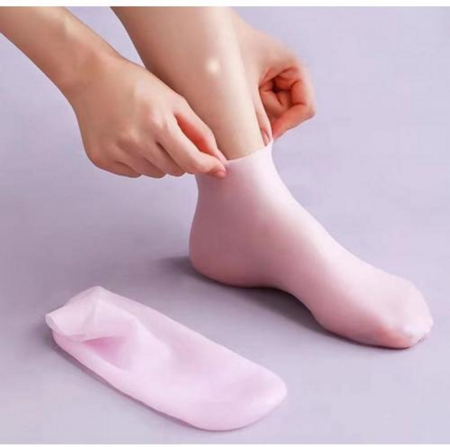 올 실리콘 보습 양말 덧신 발각질 풋케어