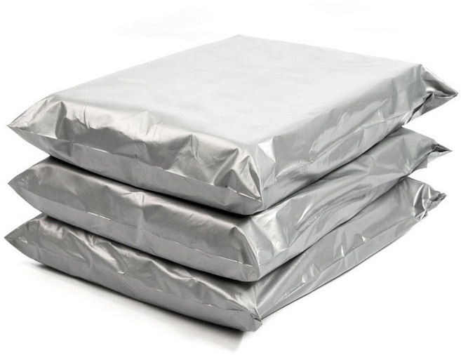 더담아 HDPE 택배봉투 실버, HDPE(0.08) 실버, 25x35+4(100장)