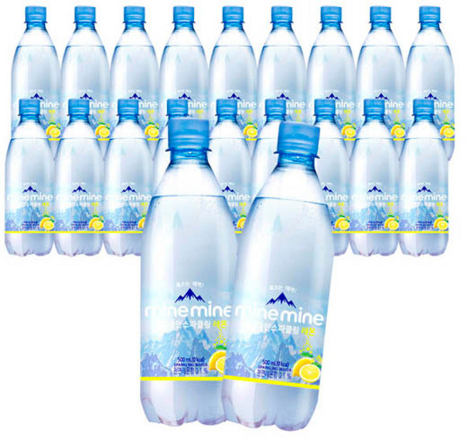 미네마인 스파클링 레몬, 20개, 500ml