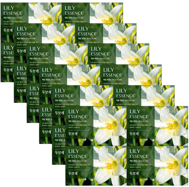 해피바스 두보레 비누 백합향, 100g, 24개입