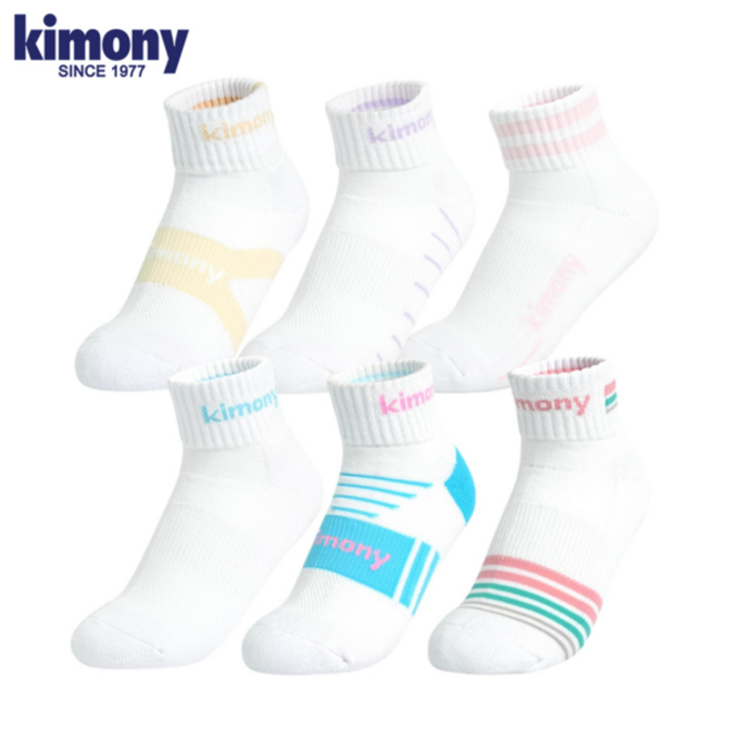 [키모니] 2025 스포츠양말 KSS501 여성 중목 배드민턴 테니스 양말