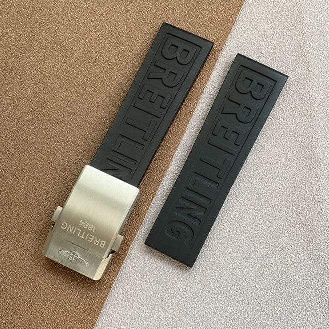 팔뚝 심박 센서 자전거 심박계 심박수 모니터 심박센서, 접이식 블랙 무광 실버 버클 포함, 폭 22mm