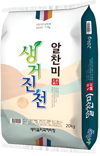 백미 햅쌀 진천쌀 생거진천알찬미 20kg, 1개, 상등급