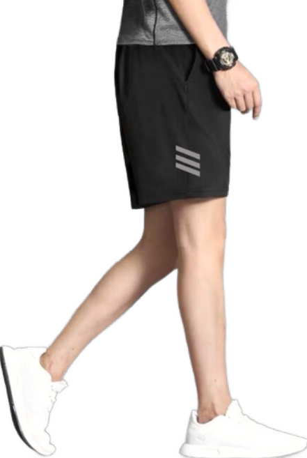 男士冰絲工作/運動五分短褲 (涼感/速乾)