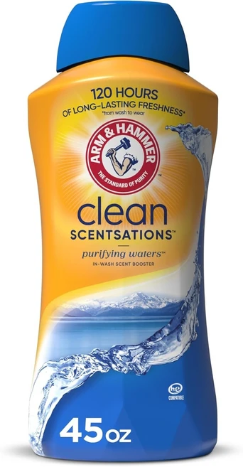 ARM & HAMMER Clean Scentsations 세탁 중 향 부스터 1340ml, 1개 - 쿠팡