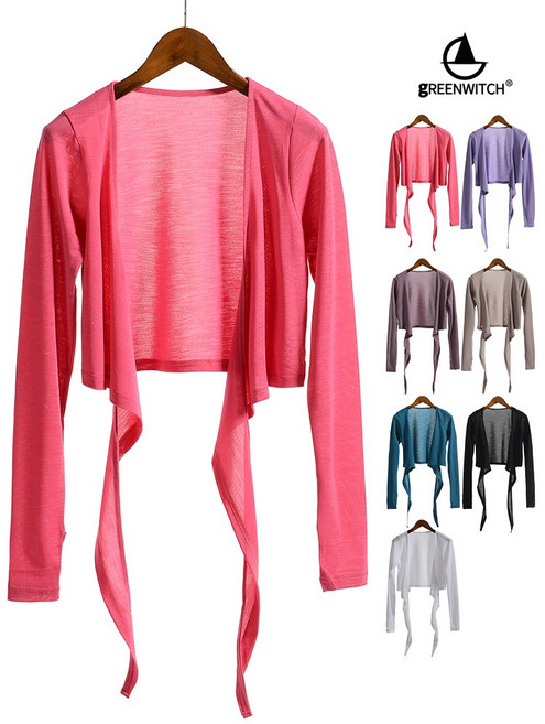 그리니치_텐셀거즈면 볼레로 가디건 커버업집업 요가복sr1076_1