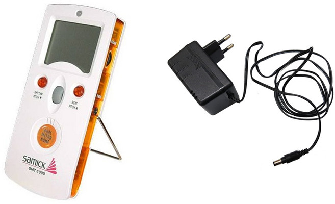 삼익 전자박자기 SMT1000+국산 전자박자기 전용 아답터 9V 패키지, 1개