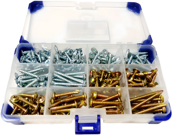 이오마켓 철판 기리 직결 나사 못 피스 세트, 1세트