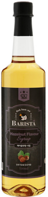 그리심 덕후네 헤이즐넛향 커피시럽 750ml 12병, 12개