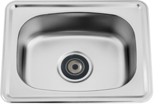 소형 미니 사각싱크대 원룸 보조주방 캠핑용 스텐 싱크볼 CS270, 배수구포함, 1개