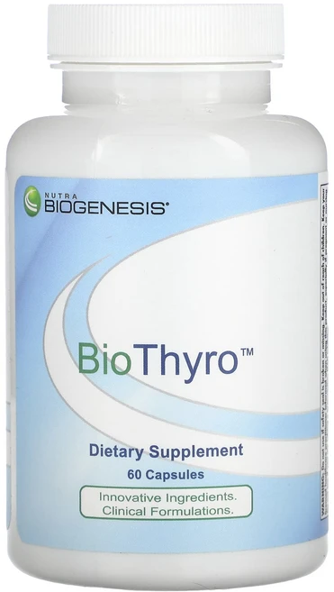 몸관리하세요 겨울입니다 Nutra BioGenesis BioThyro 캡슐 60정 특별관리진행, NutraBioGenesisBioThyro캡슐60정, 1개 - 쿠팡