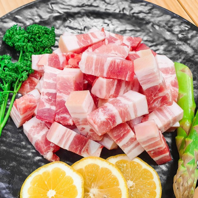 한성미트뱅크 한돈 오겹살 찌개용 300g 우시산한돈 냉장, 1개