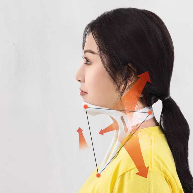 수면용 셀프 턱교정기 주걱턱 턱관절 거북목 디스크 자세, 1개