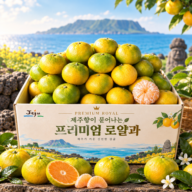 [산지특가] 하루70박스만 산지직송 제주 감귤, 1박스, 로얄과) 10kg