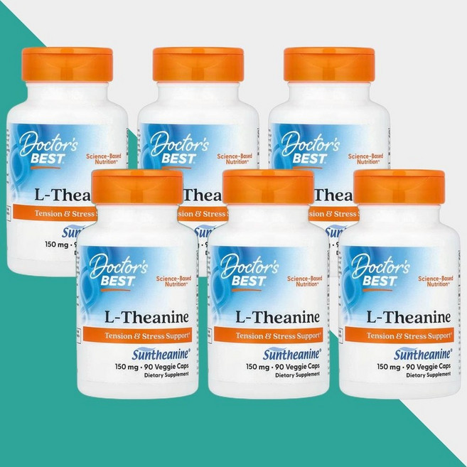 닥터스베스트 엘 테아닌 150mg 90캡슐 L Theanine 6개, 90정