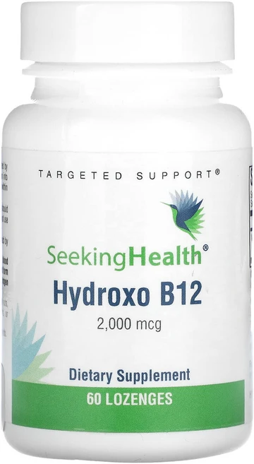 Seeking Health Hydroxo B12 2000mcg 사탕 정제 60정, Seeking Health Hydroxo B12 ..., 1개 - 쿠팡