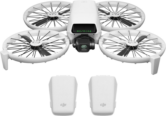 DJI Flip 4K UHD 한정] 2개 콤보 드론 송신기 ​​없음 어른용 카메라 탑재