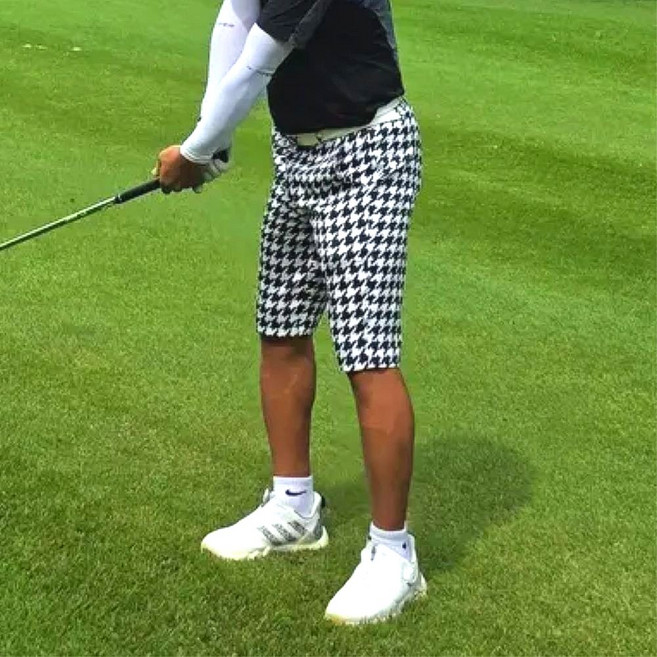 본톰 남성 프리무빙 밴딩 팬츠 골프 반바지