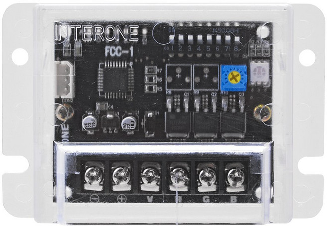 12V RGB전용 LED3구모듈 LED바 컨트롤러 1채널 FCC-1 인터원, 기타색, 1개
