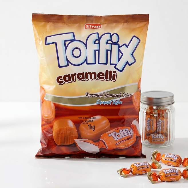 토픽스 카라멜리, 1kg, 4개