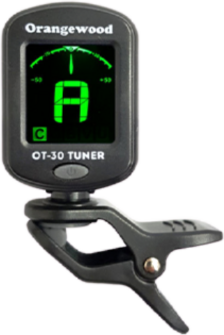기타튜너 오랜지우드 OT-30 클립 기타튜닝기, 1개