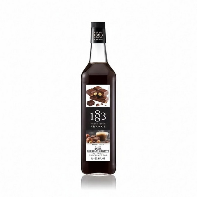 1883 커피 음료 아이스크림 초코 초쿄 시럽 소스 카페 라떼 헤이즐넛 100ml, 1개