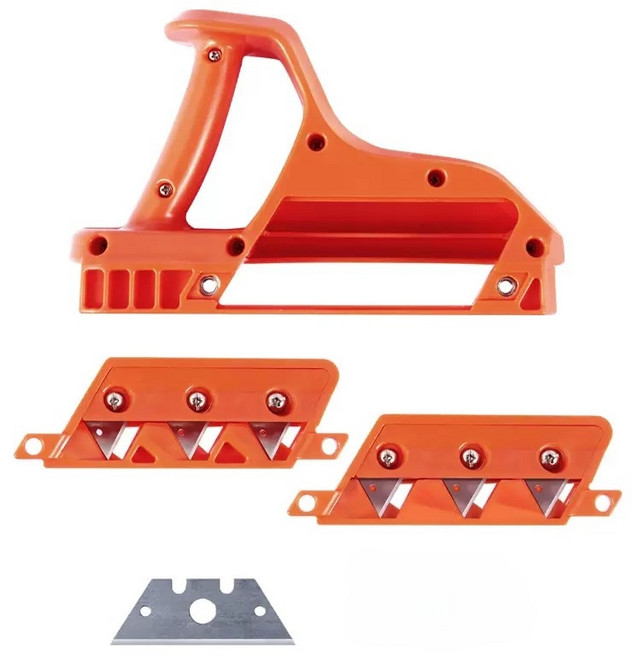 공구PXJ 석고보드 각도조절 목공 핸드플레인 트리머 45도 60도, 1세트
