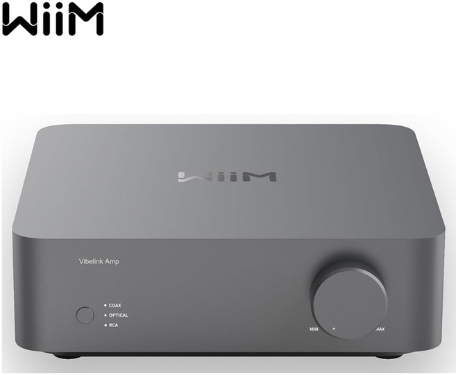 윔 바이브링크 앰프 프리미엄 ESS 9039Q2M DAC 및 TI TPA3255를 탑재한 100W 파워 앰프 (관부가세포함_미국정품), Color: Space Gray