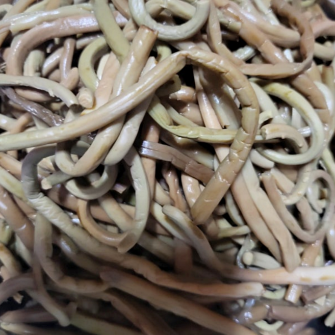 삶은고비 수입고비 중국산 데친고비 데침고비 고비 나물 식당 업소용 급식 반찬 재료, 2개, 1kg