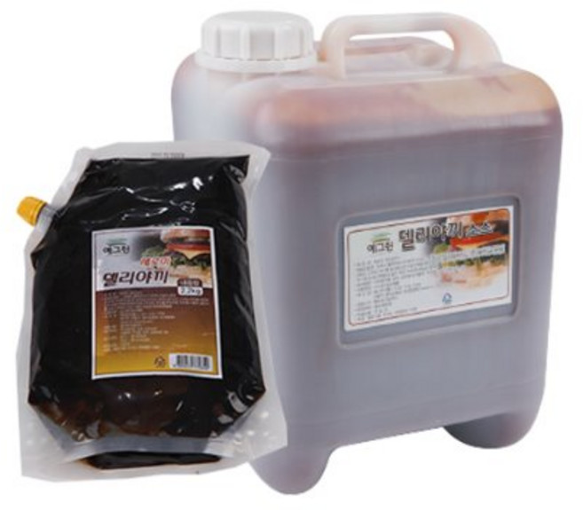 예그린 델리야끼소스 10kg 데리야끼소스, 1개