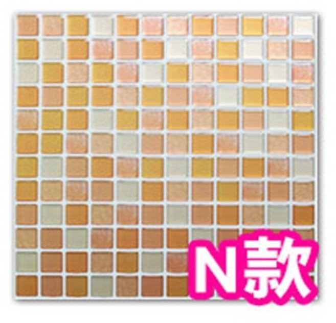 3D立體馬賽克壁貼 水晶滴膠自黏牆貼 廚房浴室裝飾, 1個, N款, N款