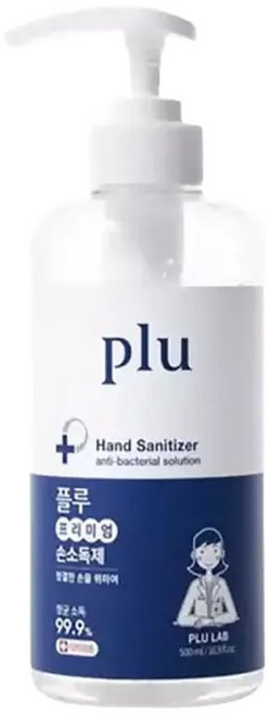 플루프리미엄 손소독제 겔 500ml x 8개
