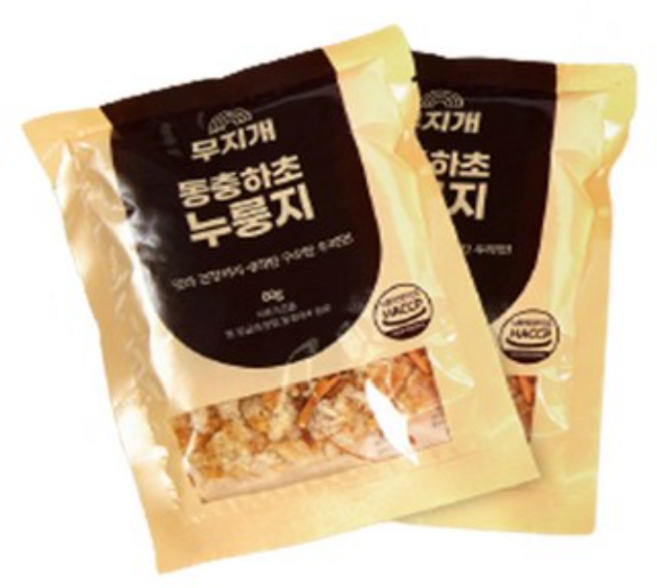 HACCP 동충하초 누룽지 국내산 쌀원료 간편 영양식, 60g, 1개