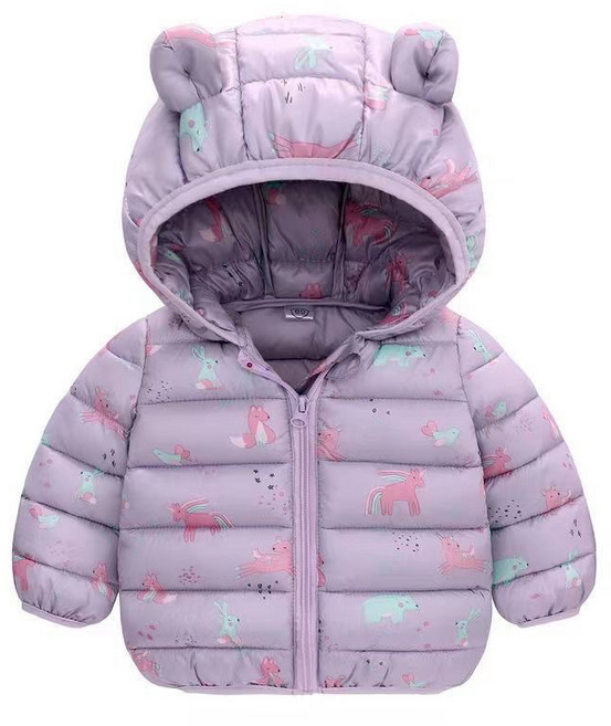 兒童秋冬防風鋪棉外套