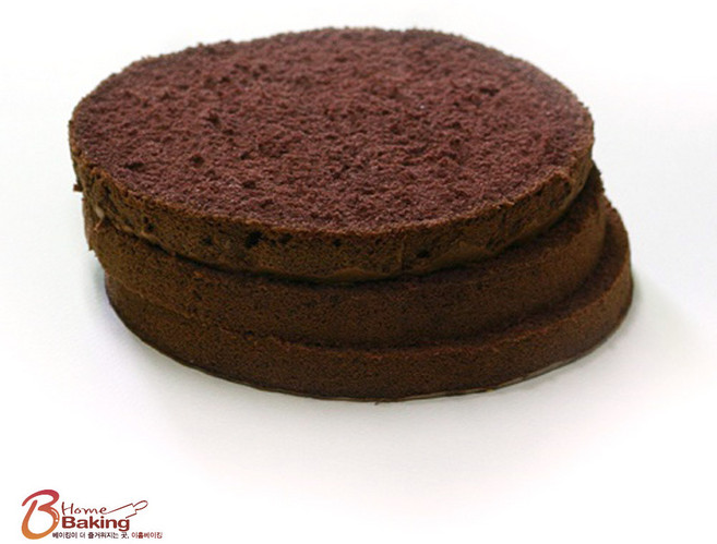 이홈베이킹 HACCP인증케익시트초코1호 15cm - 아이스박스 별도구매제품, 1개, 180g