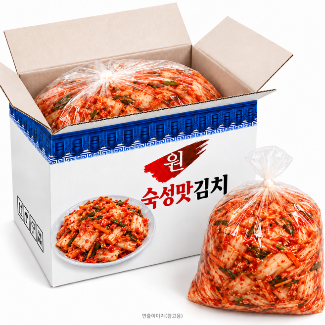원김치 잘 익은 숙성맛김치 절단김치 식당용 업소용 대용량 가성비 요리용, 1개, 10kg
