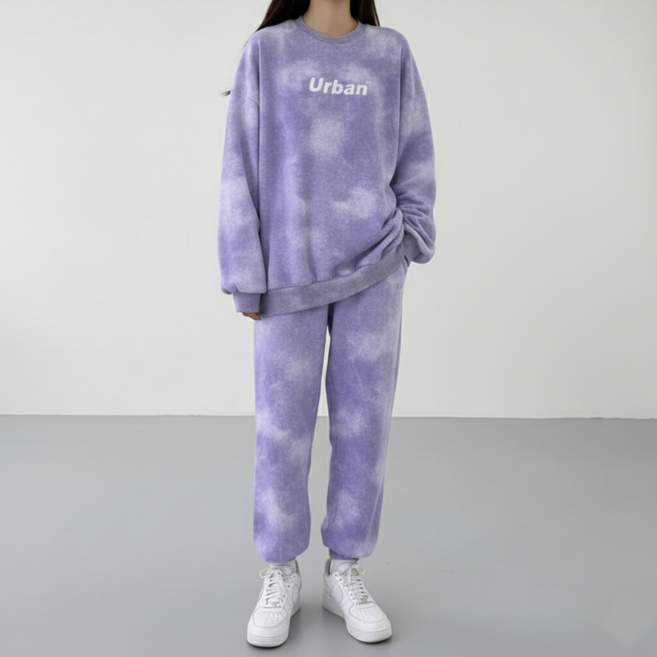 루즈핏 긴팔티 긴바지 세트