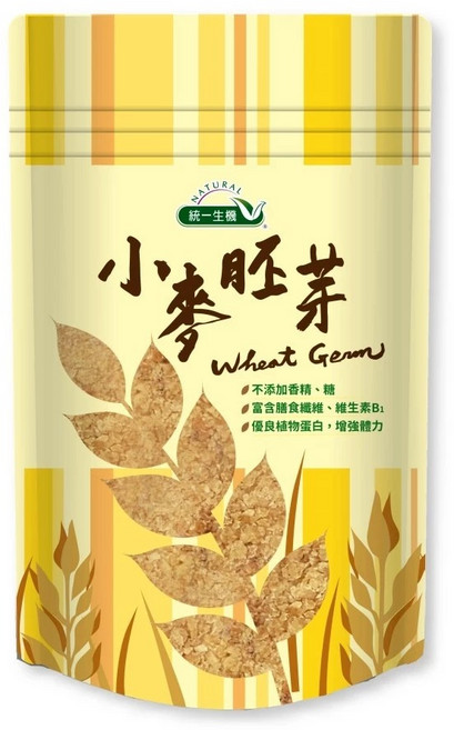 統一生機 小麥胚芽, 250g, 1個