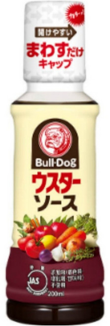 BullDog 우스타 소스, 200ml, 1개