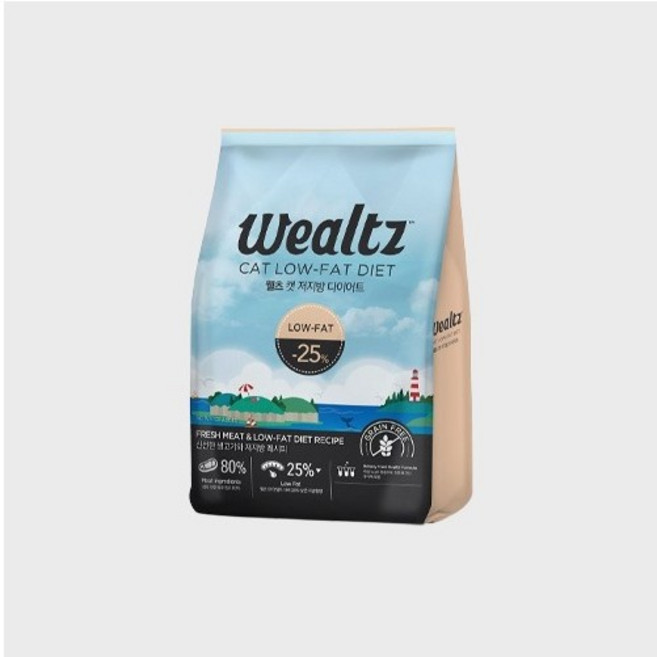 웰츠 강아지 기능성 사료 저지방 다이어트, 다이어트(체중유지), 2.1kg, 1개