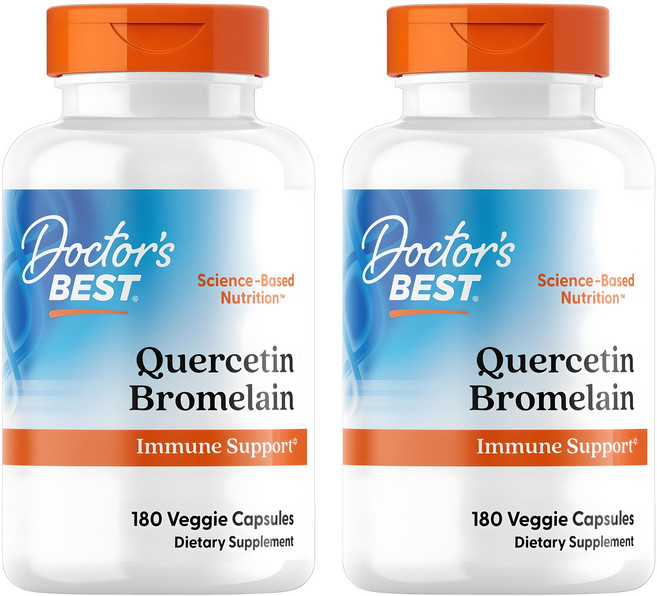 닥터스베스트 케르세틴 브로멜라인 베지 캡, 180정, 2개