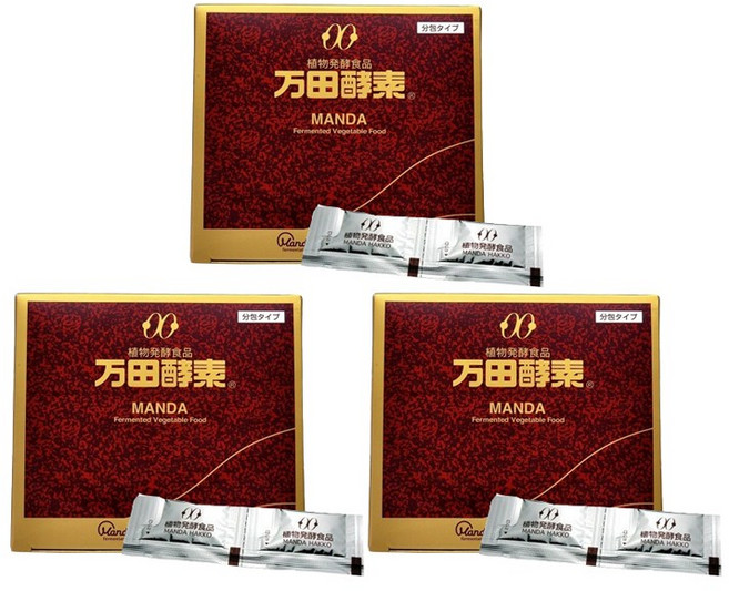 만다효소 60포 x 3개 식물발효식품, 150g