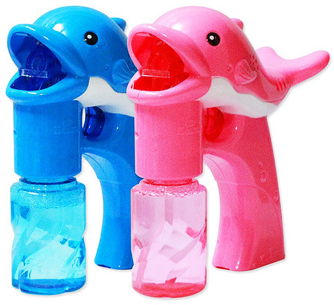 돌고래 led 자동버블건 비누방울총 비눗방울놀이, 1개