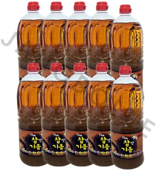 청정식품 금동이 더 참맛기름 1.8L, 10개